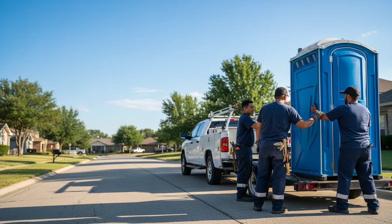 Portable Toilet Rental in Maple, TX near me